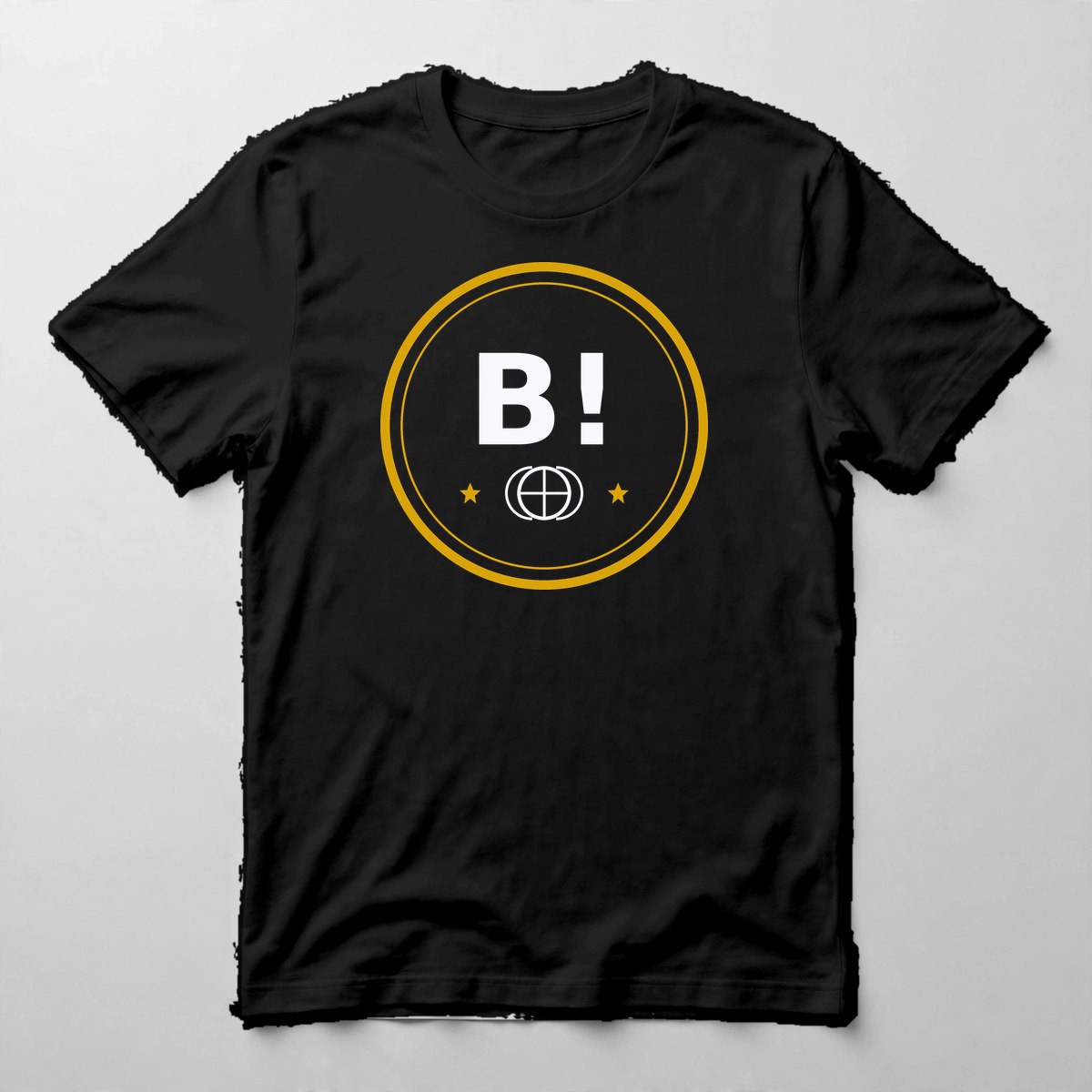 BOOM! Shockalotta Monogram Tee — Tee in Black with the printed design